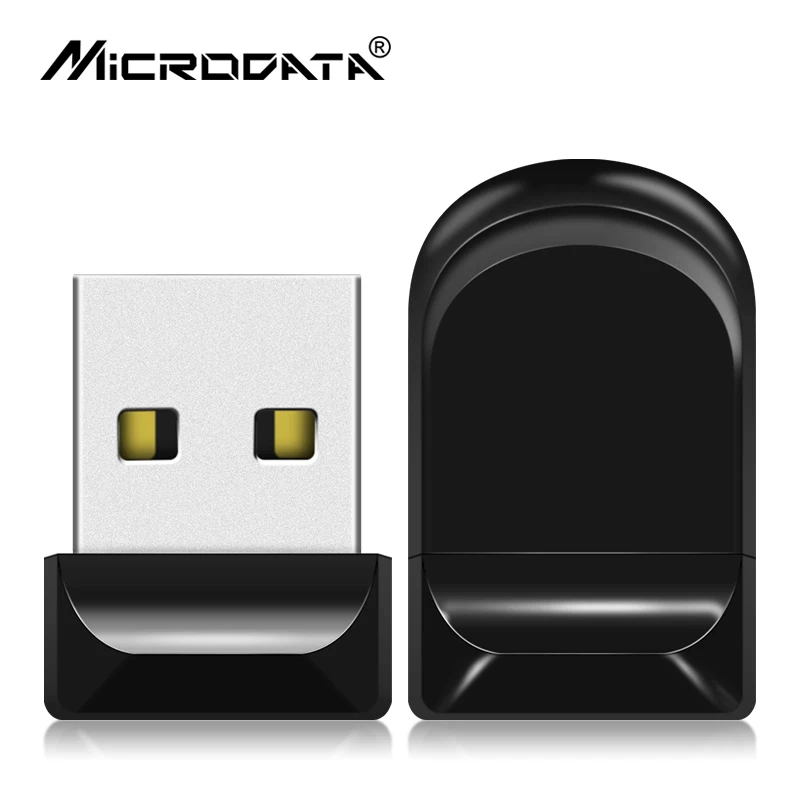 Супер мини-черный USB-флеш-диск, 8 ГБ, 64 ГБ, флэш-накопитель, 32 ГБ, 128 ГБ, высокоскоростные USB-флеш-накопители, водонепроницаемый портативный U-диск