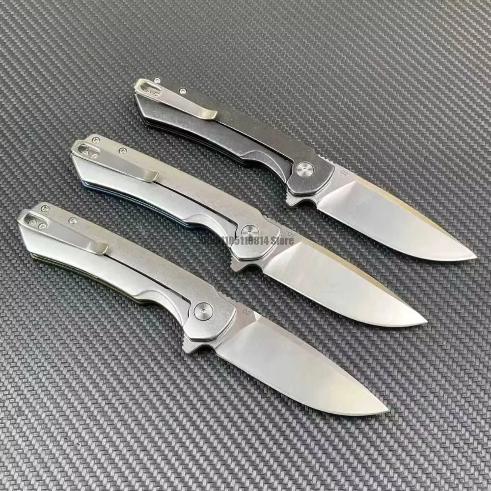 BK 714 D2 الصلب ألياف الكربون عدم الانزلاق مقبض التخييم الصيد سكين جيب متعددة الوظائف EDC بقاء سكين للفرد سكين اليد