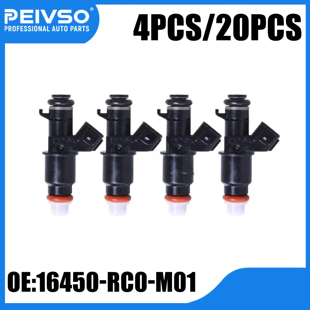 

Топливная форсунка 16450-RC0-M01 для Honda Civic 2010, 9 отверстий, CRV1 поколение, RD5 2.0L