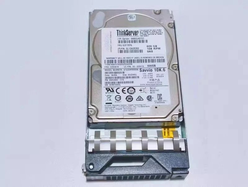 

Для Lenovo 03T7876 03X3616 600G SAS 2,5 дюйма 10K 6G ST600MM0006 жесткий диск б/у