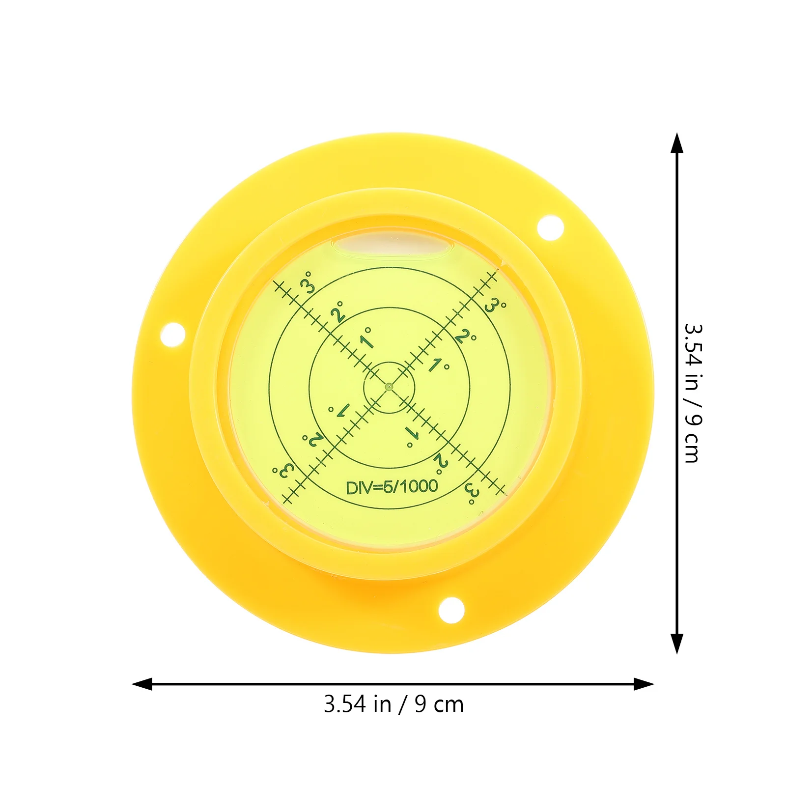 Waterpas Ronde Kleine Mini Draagbare Ronde Waterpas Tool Camper Rv Koelkast Scope Leveler Leveler Tool