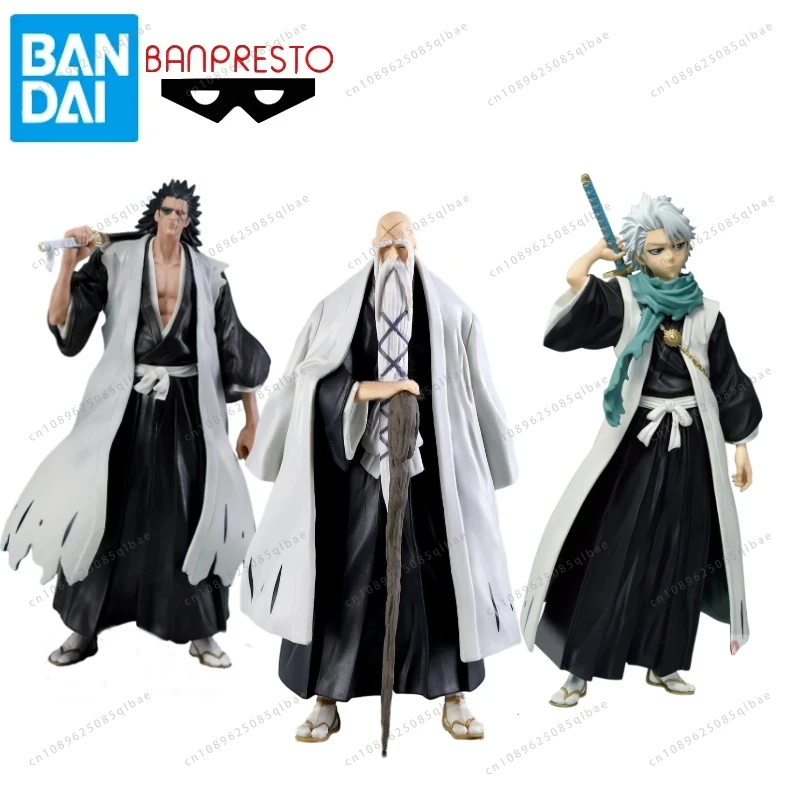 Brand New Spot Bandai BANPRESTO BLEACH Yamamoto Genryusai Shigekuni Zaraki Kenpachi Hitsugaya Toshiro Action Anime Figure Model