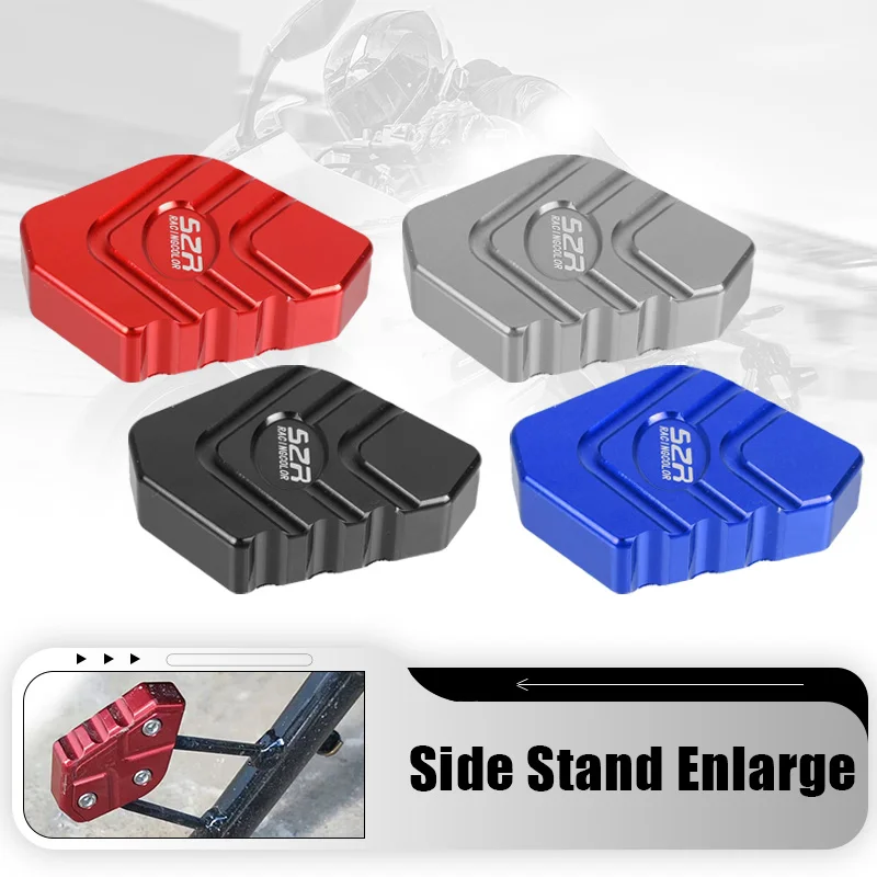 FOR SUZUKI UU125 UY125 UE125 2020-2021-2022-2023 Motorcycle Side Stand Enlarge Kickstand Side Stand Enlarger Auxiliary