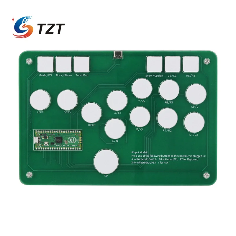 TZT Arcade Controller Fight Stick Game Controller Arcade Stick for Hitbox Fighting Game Street Fighter