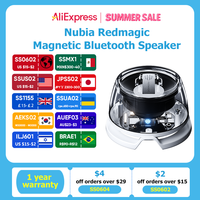 Redmagic Magnetic Portable Bluetooth Speaker 400mAh Battery Mini Sound Box Bluetooth 5.3 RGB Lighting Phone Holder Outdoors