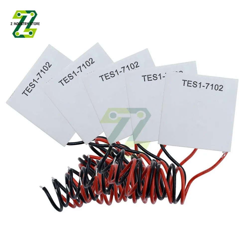 

1PCS TES1-7102 TES1-7103 TES1-4903 Thermoelectric Cooler 23X23MM 20X20MM 5V Semiconductor Refrigeration With Wire 150mm