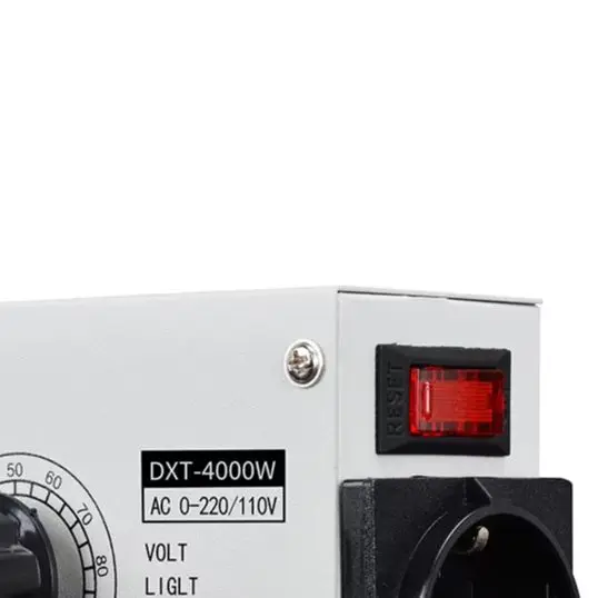 4000W Controller For DXT-4000W AC 220V Voltage Regulator Adjustable Governor For Heating Resistor Fan Motor Control Unit