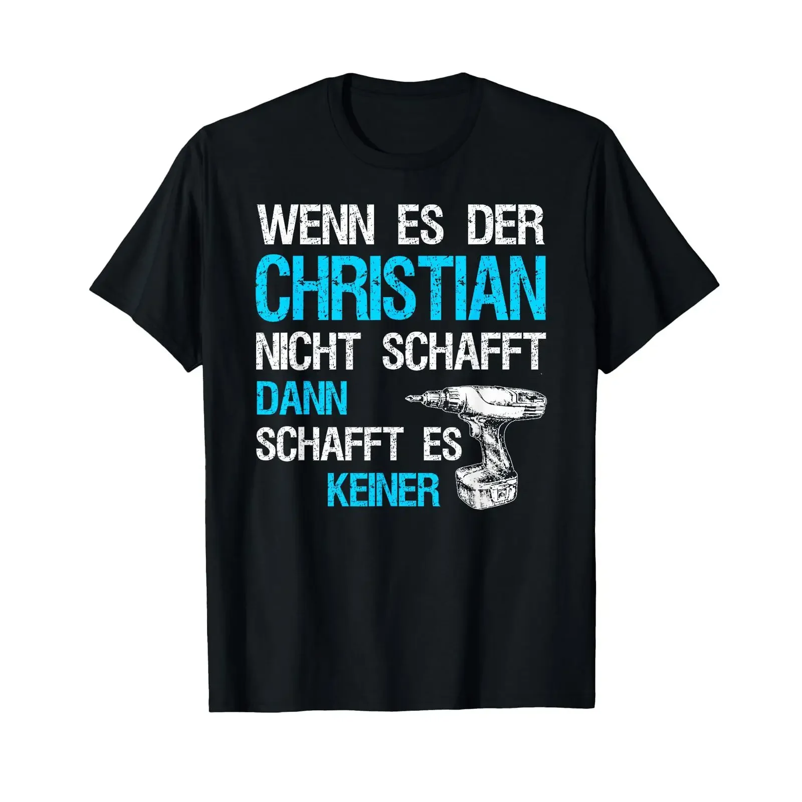 If Christian doesn't do it then no one can T Shirt vintage Washed graphic Slightly Casual streetwear Soft Top For Everyday Wear