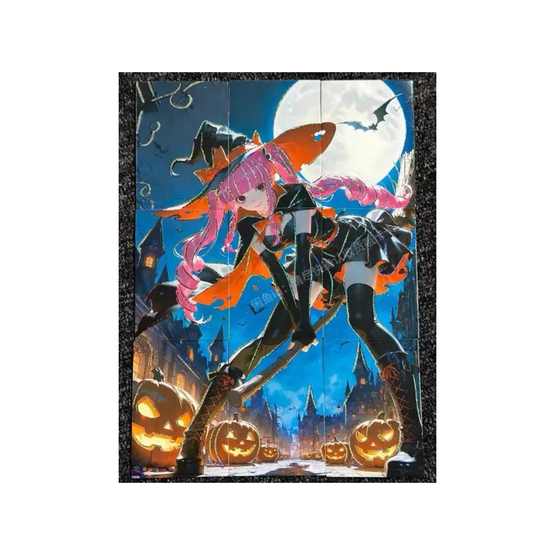Japanese Anime One Piece Puzzle Skp Szr Boa Hancock Nami Shirahoshi Collectible Cards Christmas Birthday Gift Children's Toys
