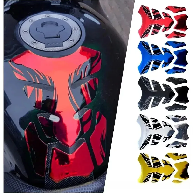 

Glb Universal Motorcycle Fuel Tank Mat Protector Decorative Flame Motorcycle Accessories 3D Fishbone Fuel Tank Mat Sticker