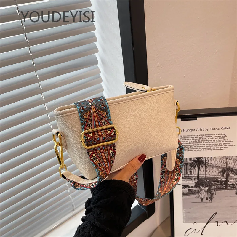 

YOUDEYISI Сумочка Багет: женская сумка, высококачественный западный стиль, летняя универсальная ручная сумка-мессенджер