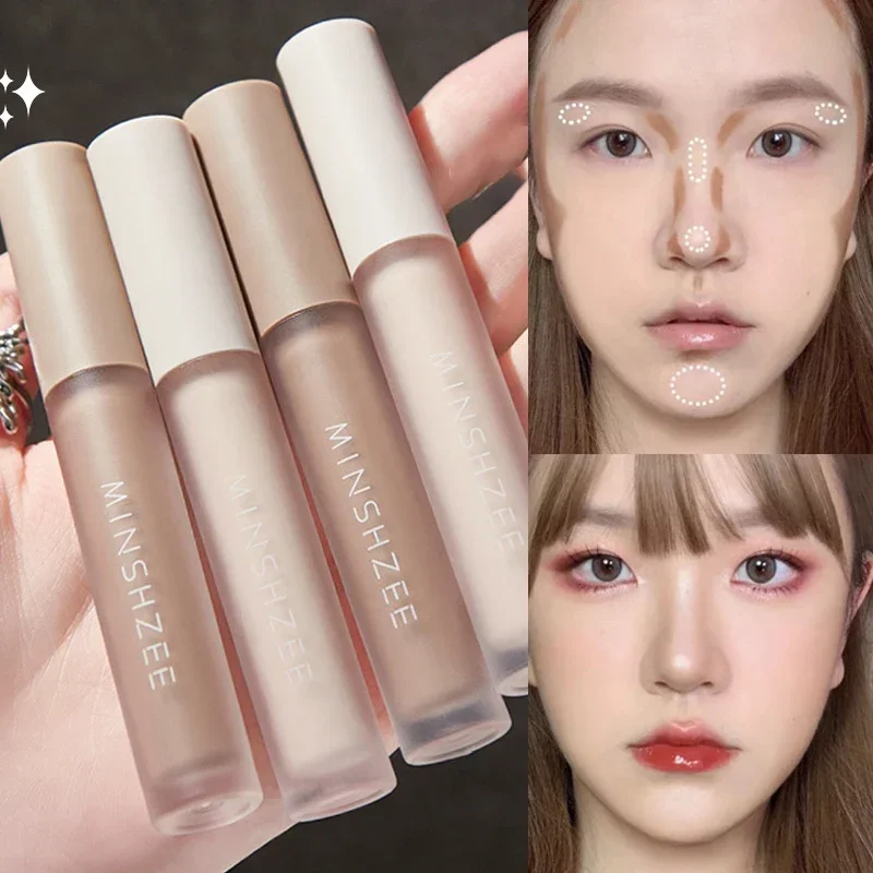 Langdurige Gezicht Vloeibare Contour Stick Waterdichte Contouren Toverstaf V-Face Vormgeven Contour Concealer Potlood Gezicht Make-Up Cosmetica