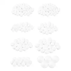 White Foam Ball Arts Decoration Polystyrene Foam Balls Smooth Handmade DIY Ball