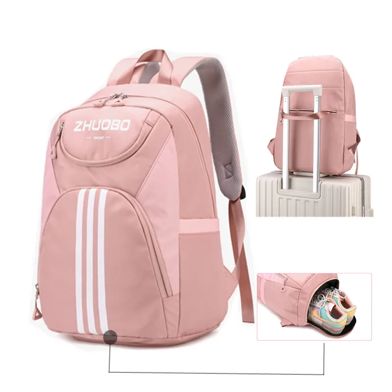 Scarpe sportive da donna borsa da palestra borsa a spalla grande valigia Fitness impermeabile Yoga borse da viaggio femminili zaino da nuoto uomo