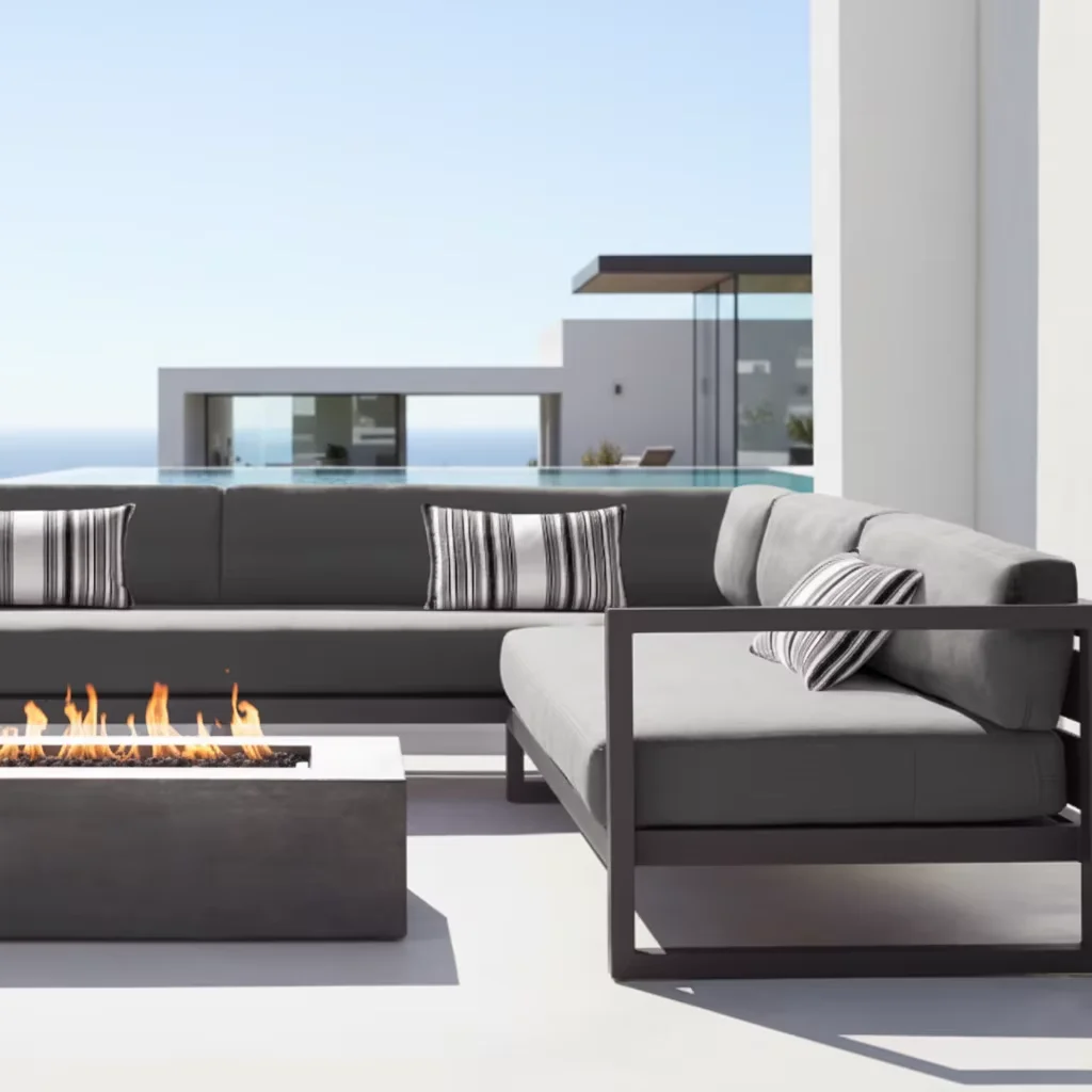 

# All Weather Outdoor Furniture Sectional Sofas Set