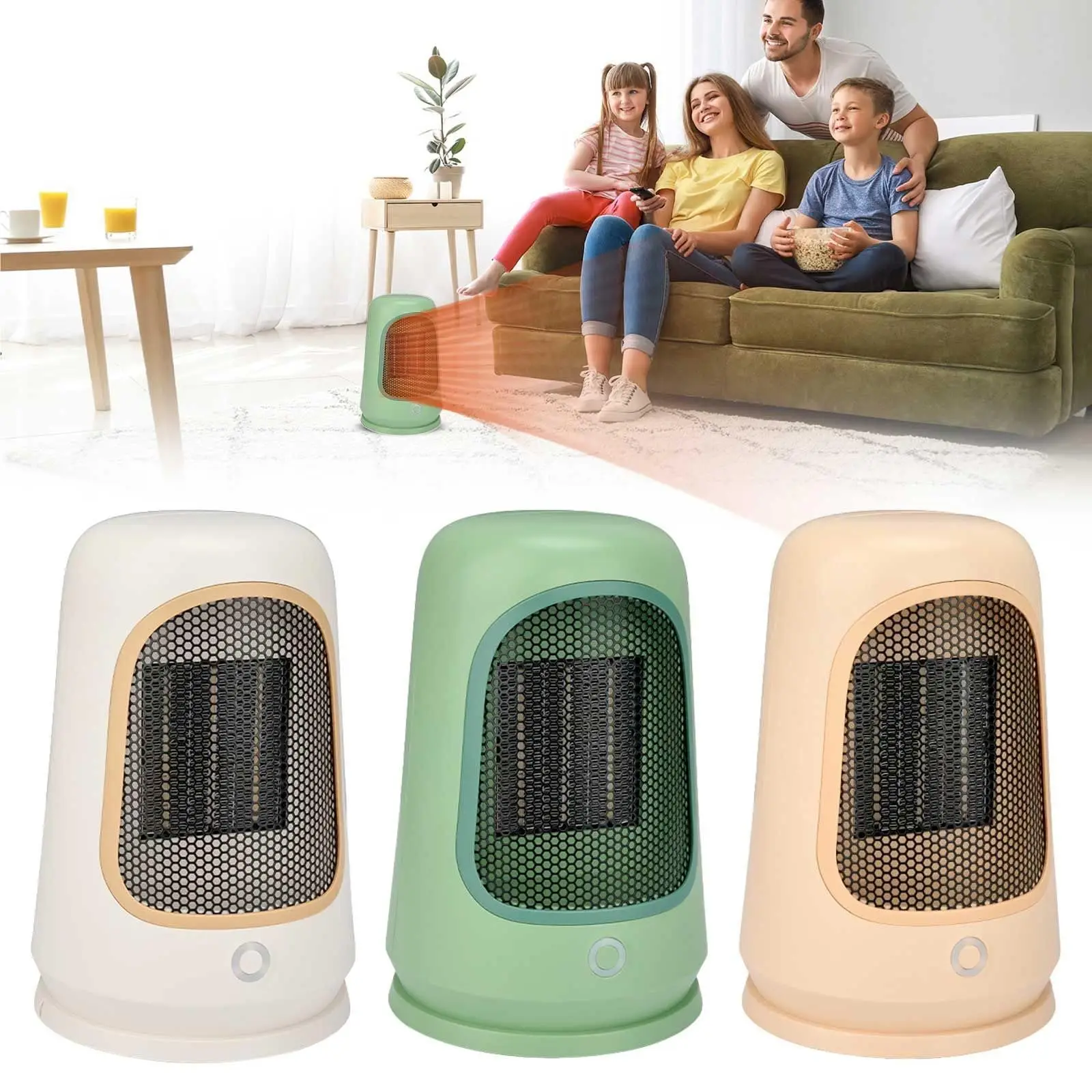 

Small Space Heater Portable Heater Heater For Office, Heaters For Indoor Room Tent Heater For Camping