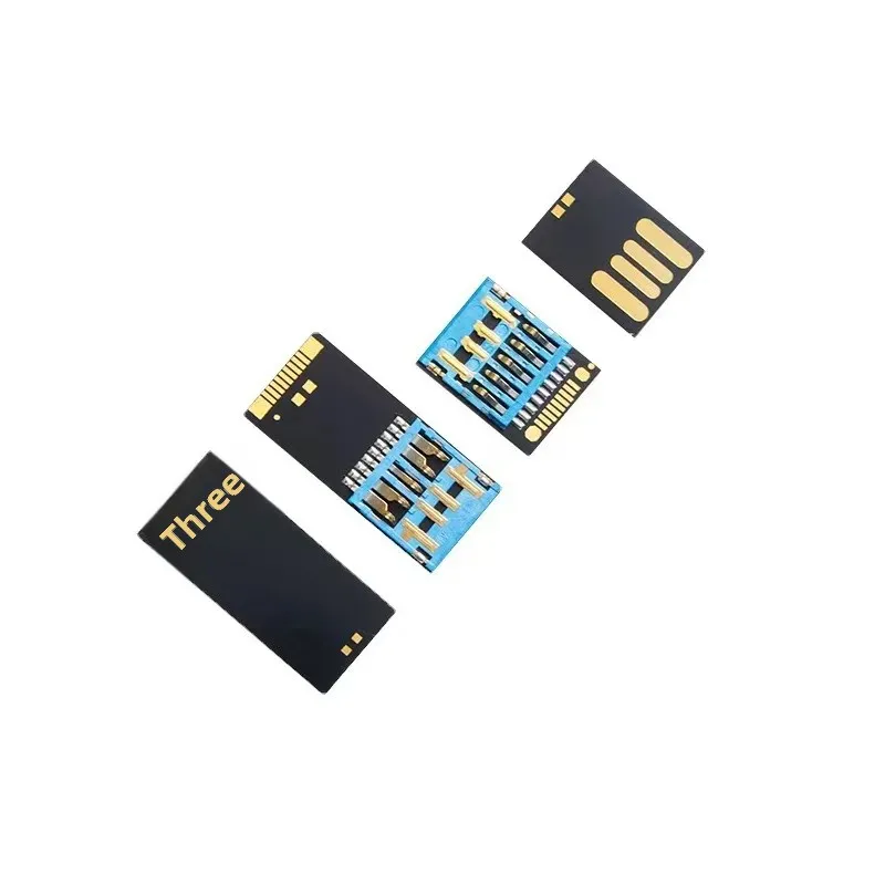 Wholesale Black Glue Body 1G4G8G 16G Semi-Finished USB Drive Chip U-Car Audio UDP Study Flash Drive Motorcycle Electronic Access