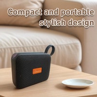 Bluetooth Speaker with Wired Hi-Fi Surround Sound RGB Lights Portable Wireless Speaker with Carry Strap for Hiking Camping