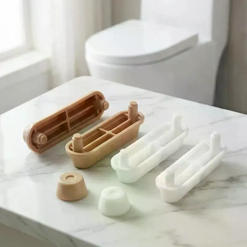 12Pcs Universal Toilet Seat Pad Buffers Stop Bumper Shock Absorber Kits Toilet Seat Buffer For Bathroom Toilet Accessories