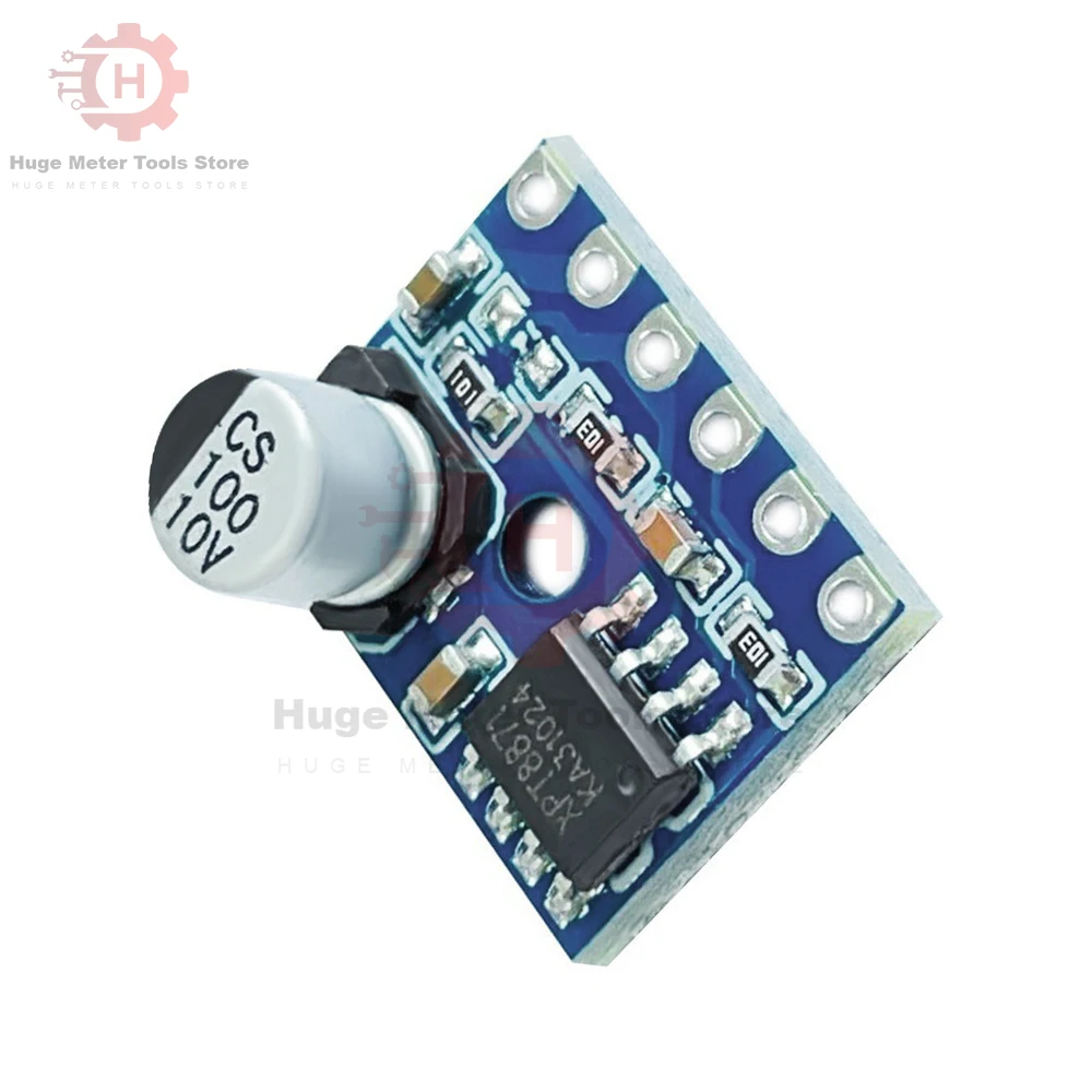 5128 Amplifier Board Class D 5W Digital Amplifier Board Mono Audio Module Low Distortion VS88715V Low Distortion Low Noise