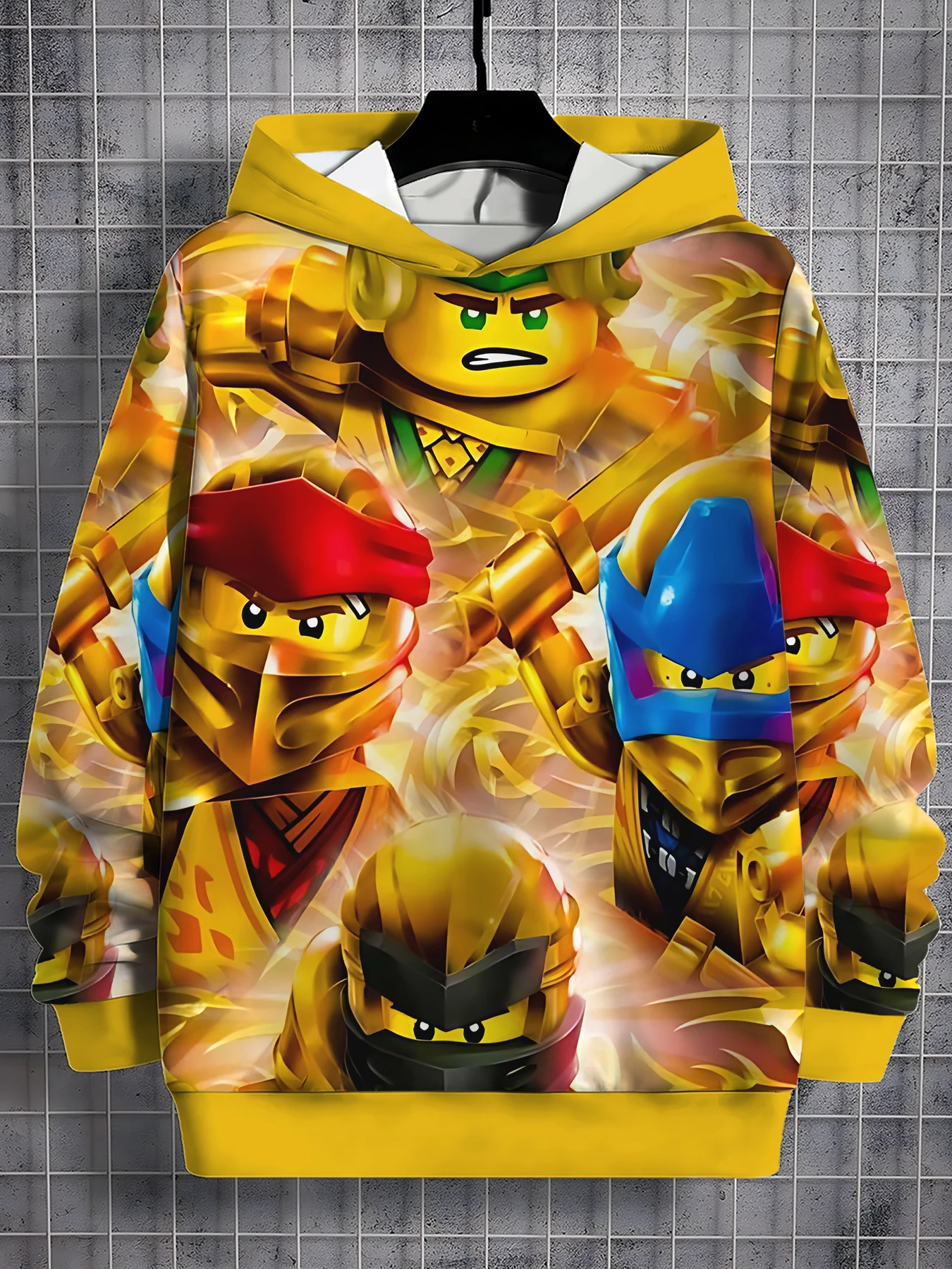 3D Print Cartoon Game All Seasons N-ninjagos Children Casual Sweatshirt Cool Pullover Tops Unisex Clothes Boy Girl Hoodies