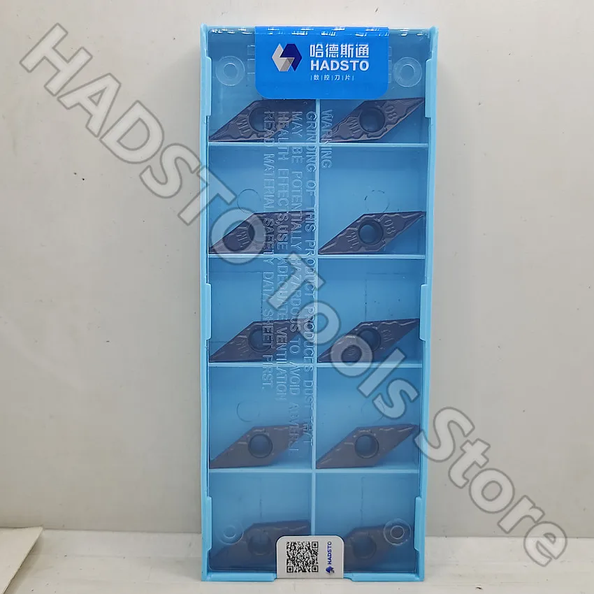 VCMT160408-TM HS7125 VCMT160408 HADSTO VCMT332 CNC carbide inserts Turning inserts For Steel, Stainless steel, Cast iron