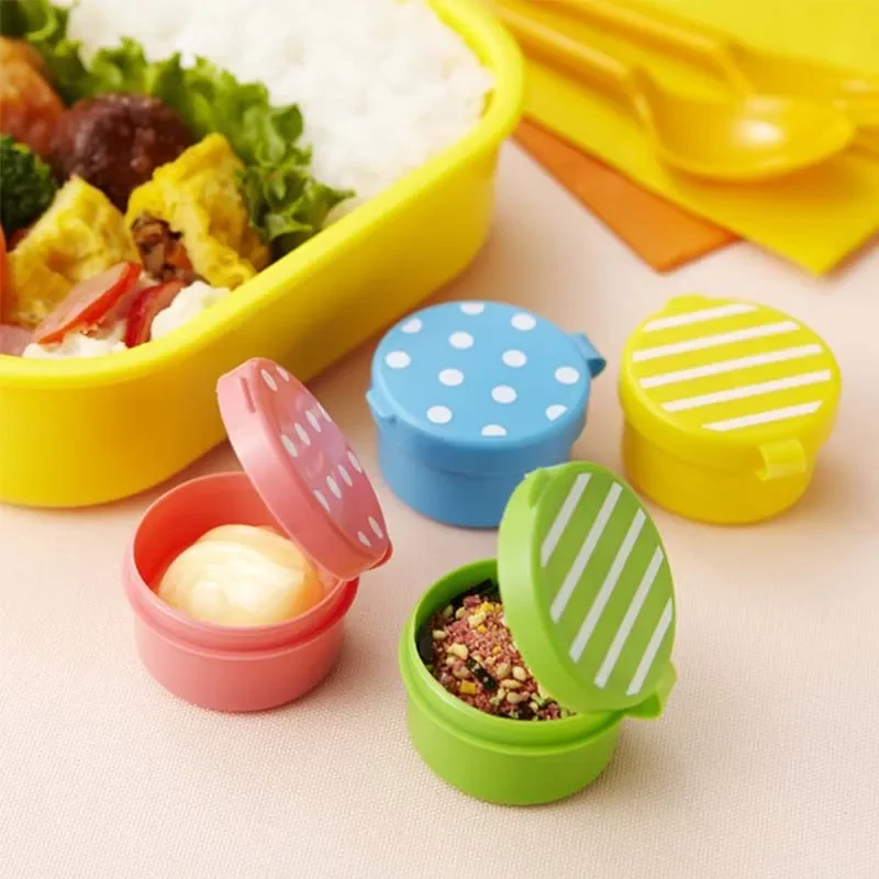 Mini Sauce Bottle Portable Ketcheup Squeeze Bottles Refillable Salad Dressing Container Seasoning Storage Box For Lunch Box