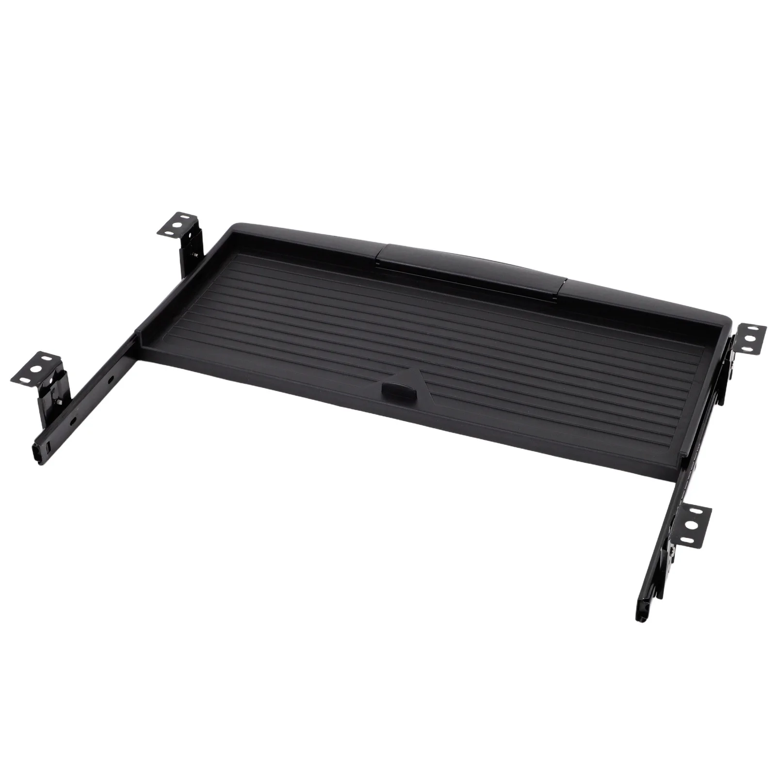 

Creative Keyboard Storage Tray PP Aluminum Alloy Under Desk Hidden Drawer Slide Out Office Computer Keyboard Organizer