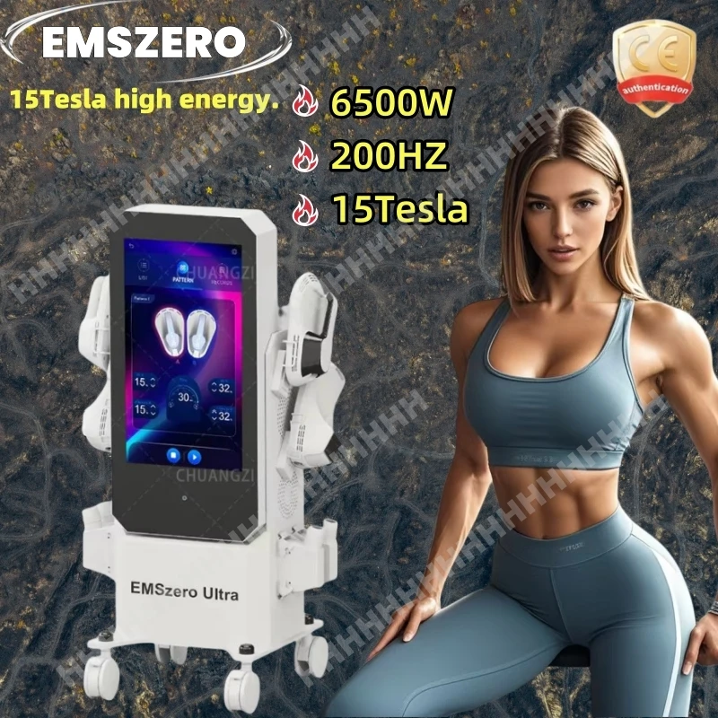 

EMSzero Ultra Neo Muscle Stimulation Machine Body Sculpt HI-EMT RF Weight Lose Electromagnetic Slimming Machine