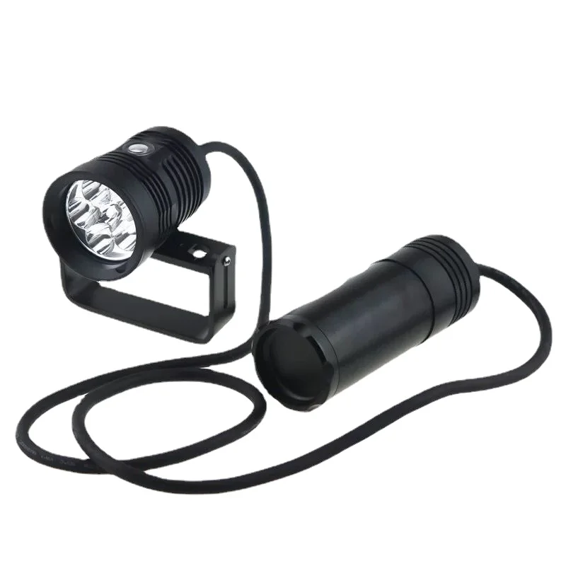 Professional Photography Fill Light Diving Flashlight Strong Light High Power IPX68 Waterproof