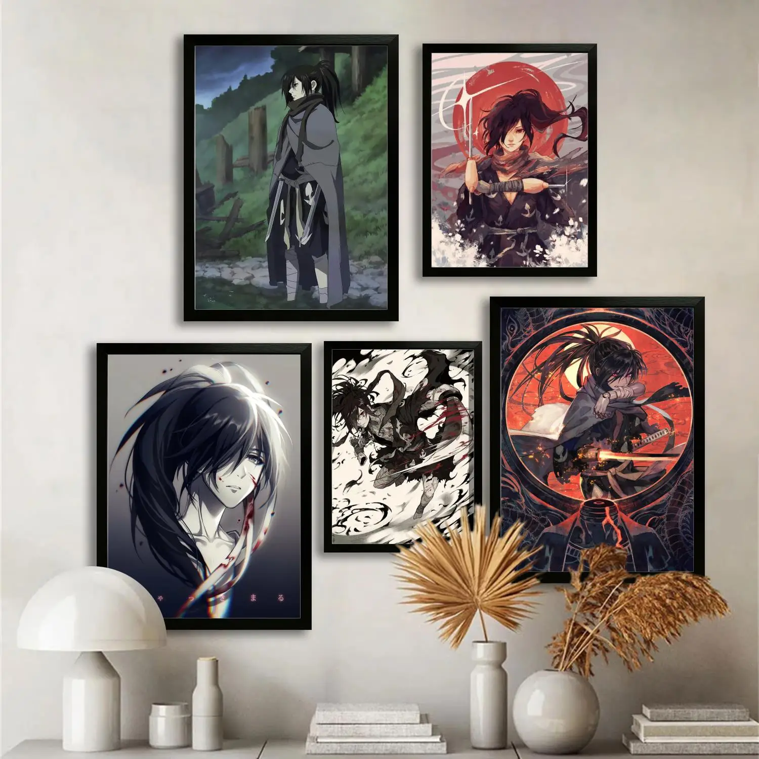 

hyakkimaru anime Canvas Art Poster and Wall Art, Picture Print, Modern Family, Bedroom Decor, Posters,Decorative painting