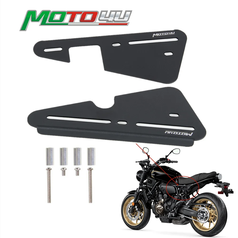 For YAMAHA XSR700 XSR 700 2018 2019 2020 2021 2022 Aluminum Motorcycle Side Panels Cover Protector Decorative Covers Accessories