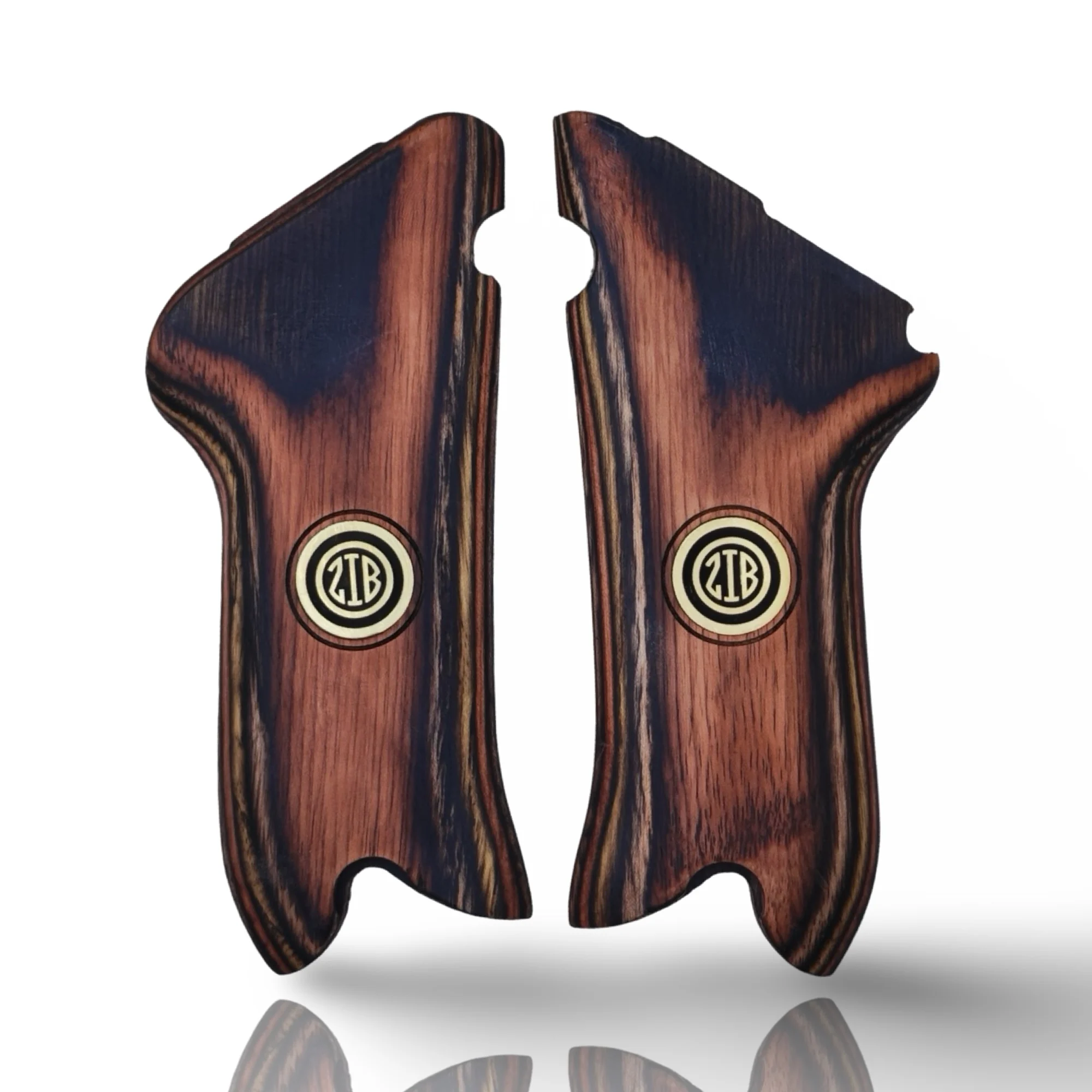 

Zib Grips Laminated Wooden Series Pistol Grips for Luger P08