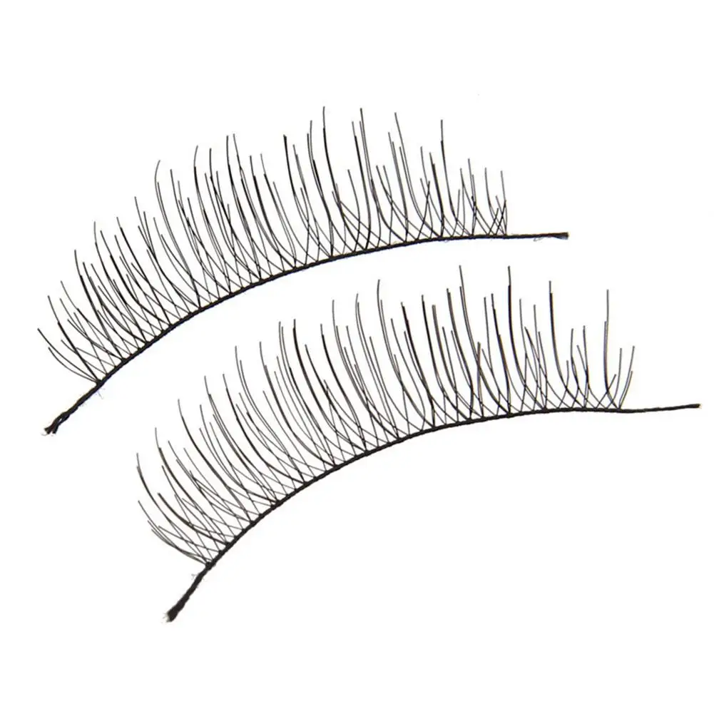 10 paar natuurlijke valse wimpers handgemaakte katoenen stengel volume wimpers lange zwarte pluizige look voor dagelijkse feestmake-up extensions