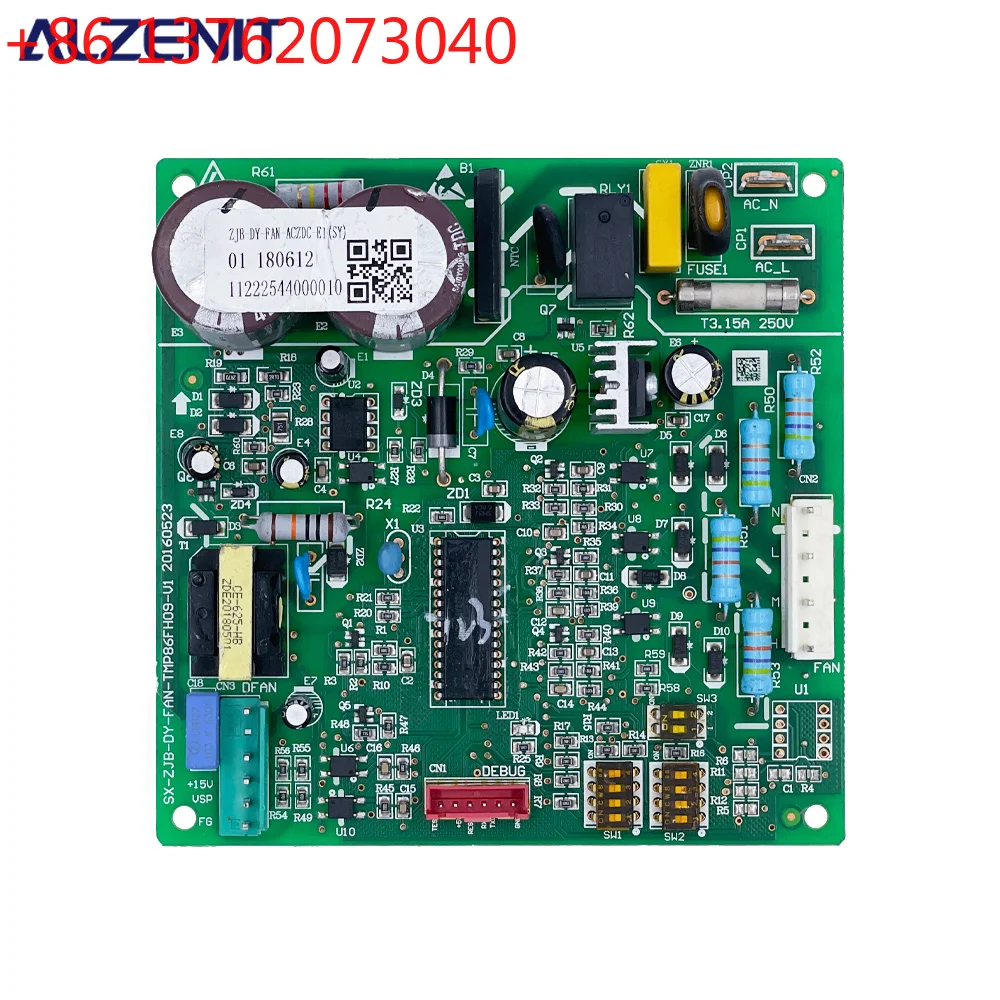 Used For AUX Central Air Conditioner Control Board ZJB-DY-FAN-ACZDC-E1(SY) Module Circuit PCB 11222544000010 Conditioning Parts