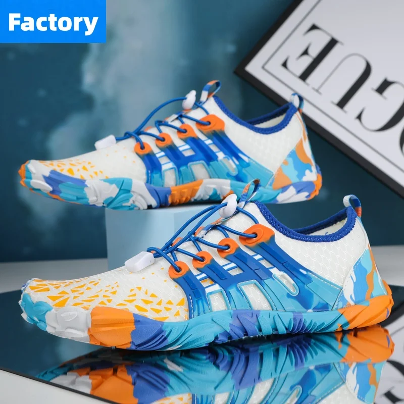 

Unisex Quick Dry Water Shoes Men Women Colorful Beach Swimming Surfing Seaside Aqua Shoes Couple Barefoot Upstream Sneakers