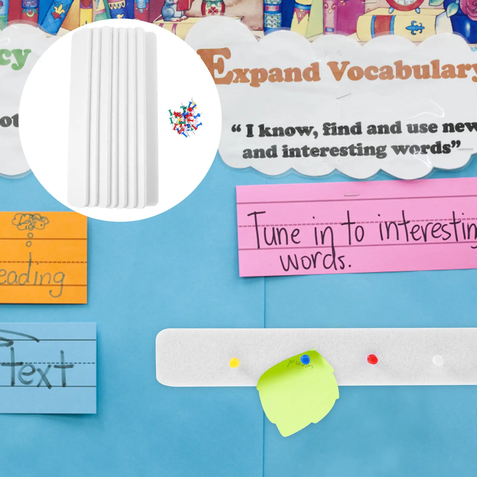 1set-felt-bulletin-board-strips-adhesive-bar-strips-for-wall-small-felt-pin-board-home-office-accessories-pin-boards-for-wall
