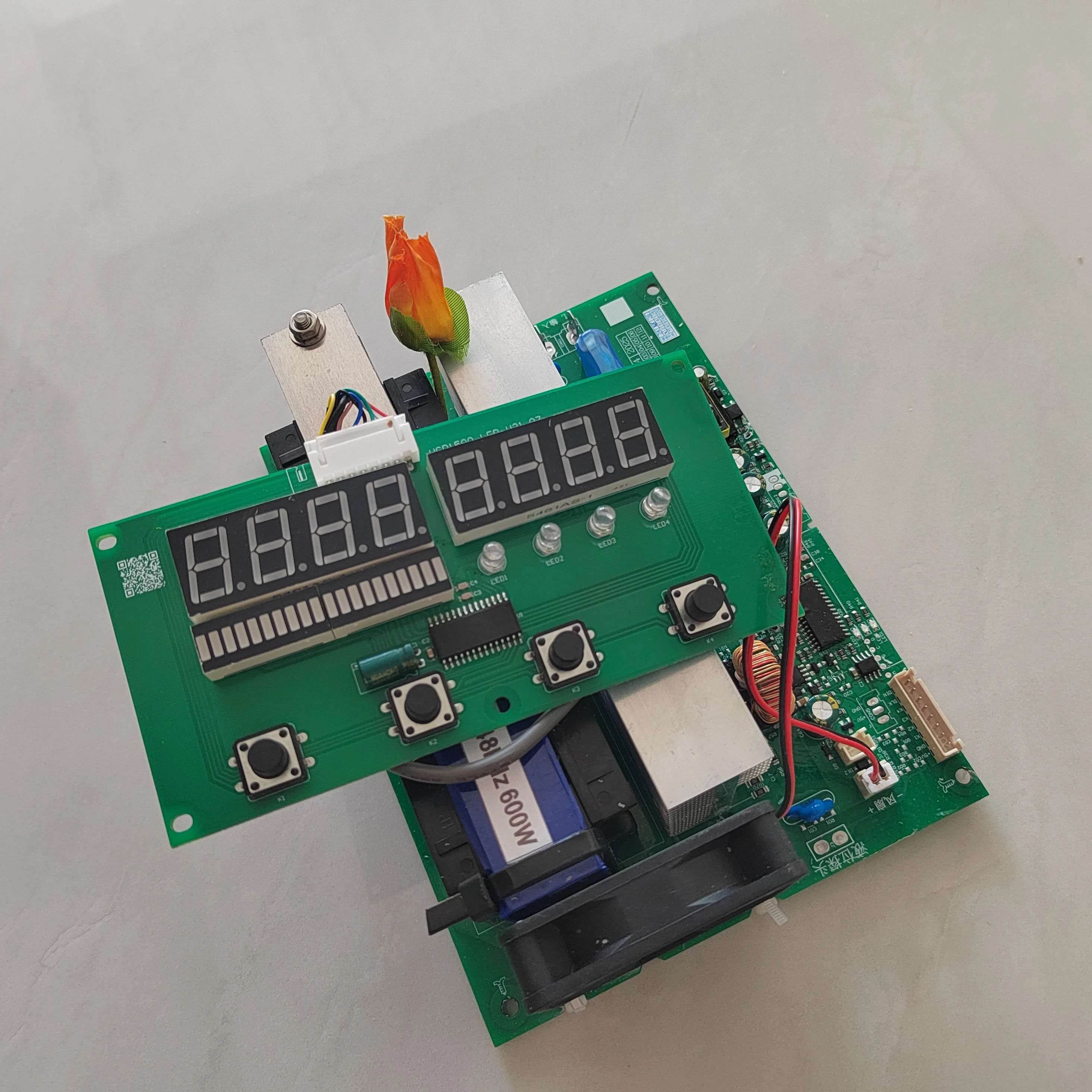 40 كيلو هرتز 500 واط محول التنظيف بالموجات فوق الصوتية Pcb سائق مع لوحة العرض