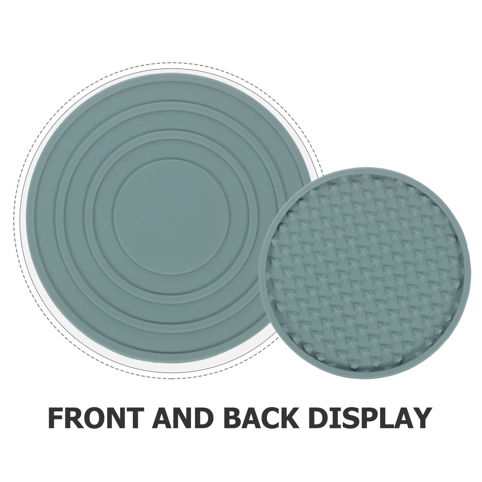 

1 set Silicone Cup Mats Heat Resistant Anti Slip Round Bottle Pads For Kitchen Home Tumbler Coasters Drink Pad