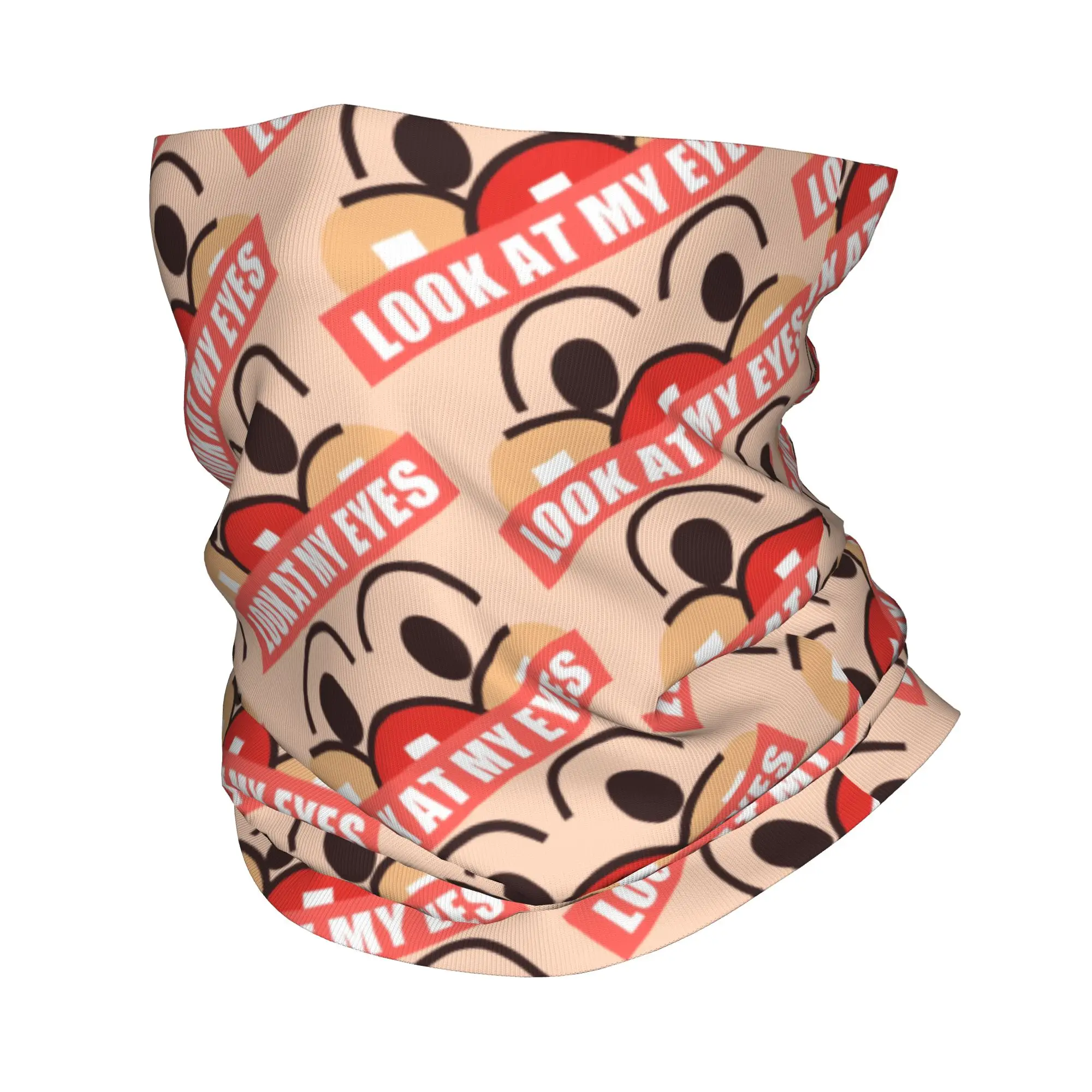 Custom Anime Anpanmans Bandana Neck Warmer Women Men Winter Ski Tube Scarf Gaiter  Face Cover