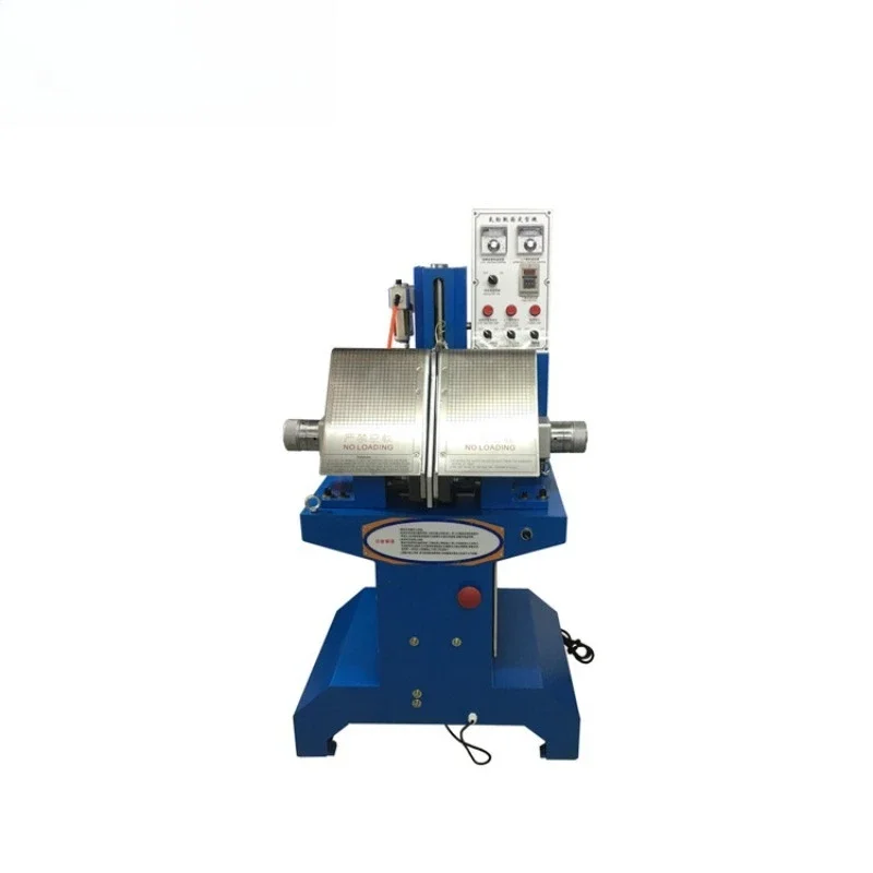 Boot upper setting machine, scimitar curve leather fabric back  machine, boot upper  machine hot and cold setting