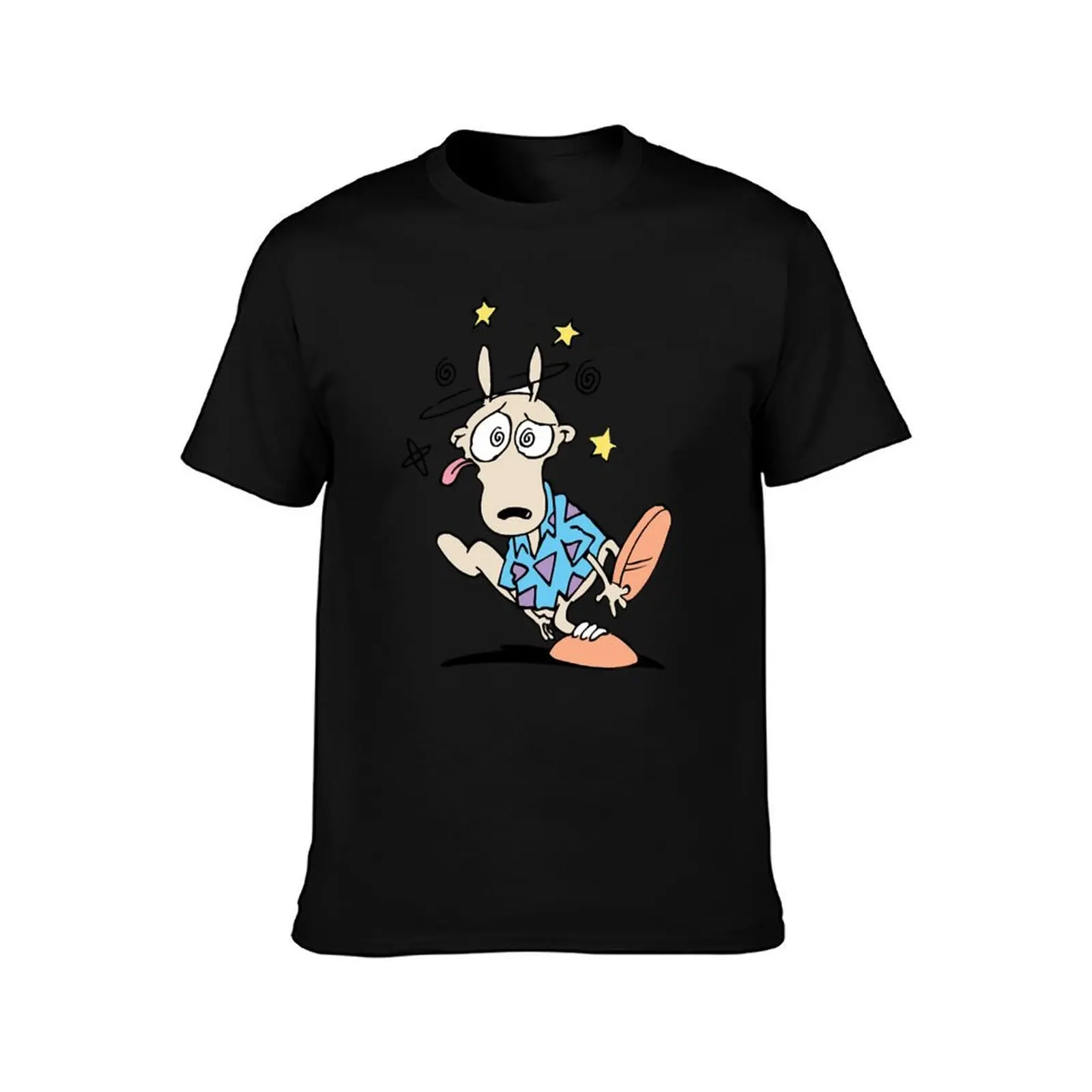 Awesome Rocko's Modern Life Rocko's Dizzy T-Shirt Outdoor Sports Short Sleeve Top