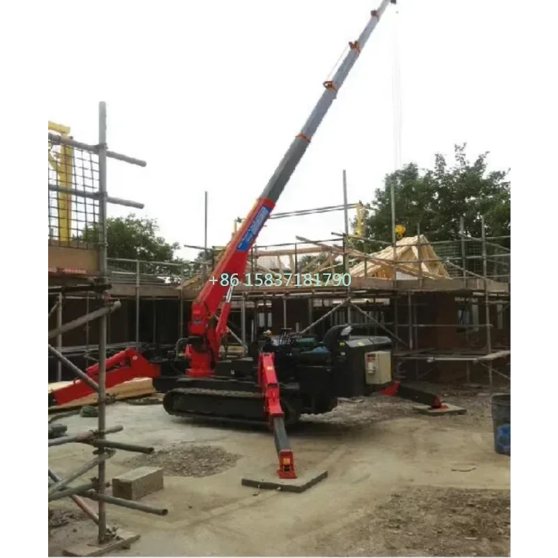 تطبيق واسع على نطاق واسع كرين العنكبوت منصة رفع صغيرة محمولة ورشة رافعة العنكبوت الزاحفة باستخدام الشركة المصنعة لرافعة العنكبوت