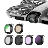 Mecoright Juego de filtros de lente de cámara profesional para drones DJI NEO 2 - Polarizadores ND/CPL/UV/Nebbia negra/Filtro anticontaminación antiluz