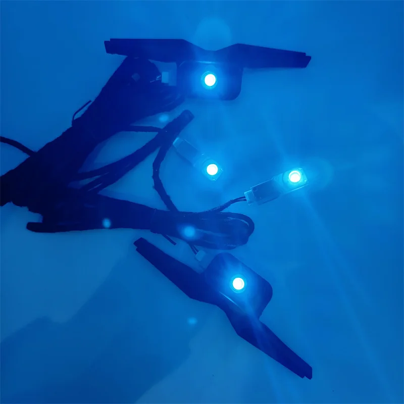 4pcs Color Foot Light Ambient Light Lamp Car Interior Decorative Atmosphere Light For Toyota XA60 RAV4 camry xv80 2025 2026 view 5