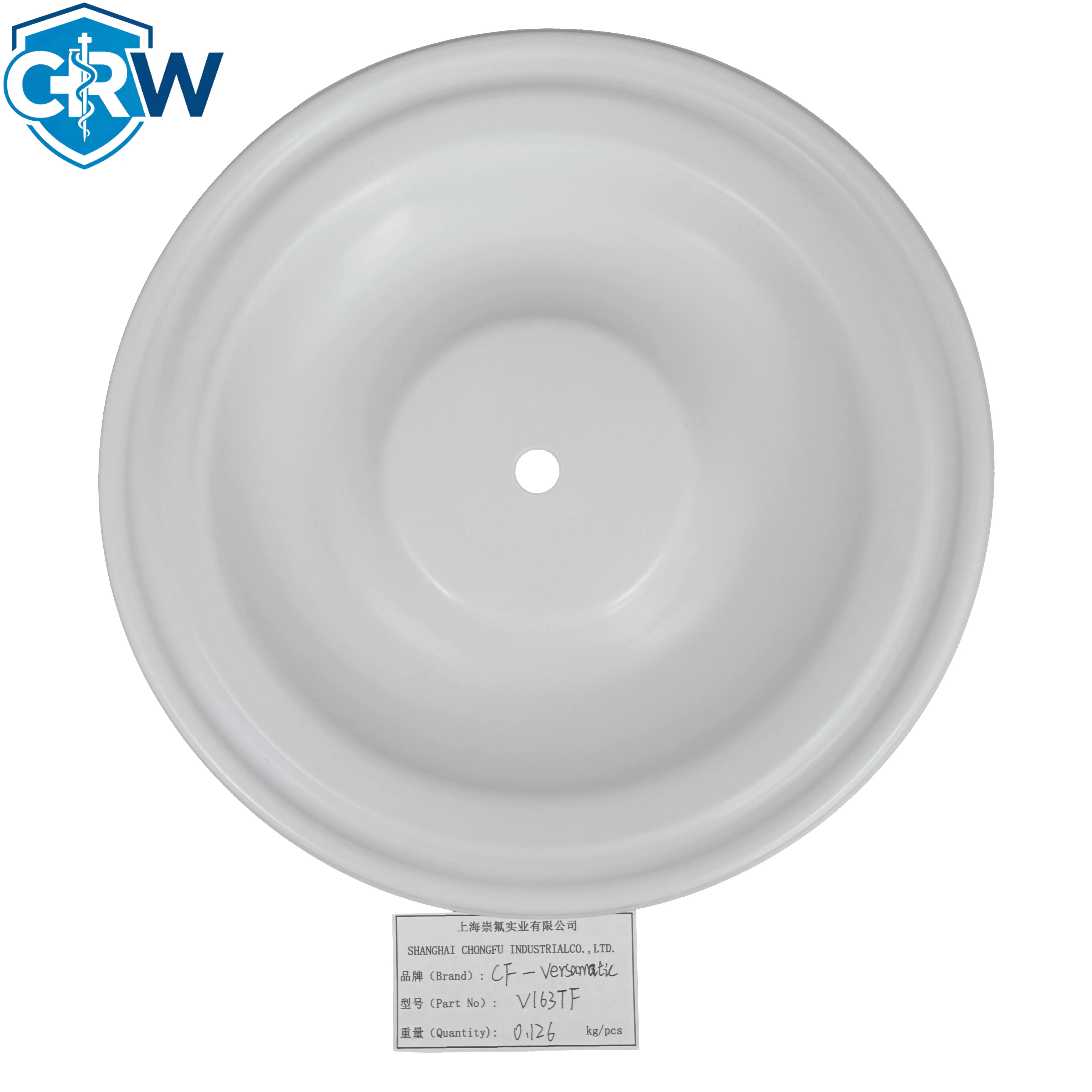 Molding PTFE Diaphragm V163TF for Versa-matic Pneumatic Diaphragm Pump Customized Industrial Use