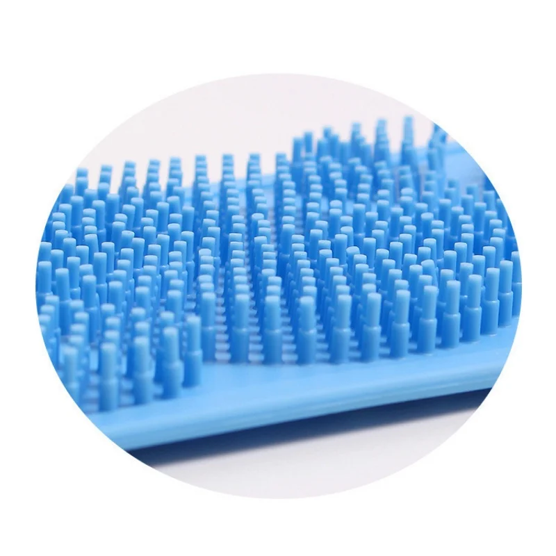 Body Sponge Silicone Brushe Bath Towels Scrubber Rubbing Back Peeling Massage Shower Belt Extended Skin Clean Brushes Bath Brush