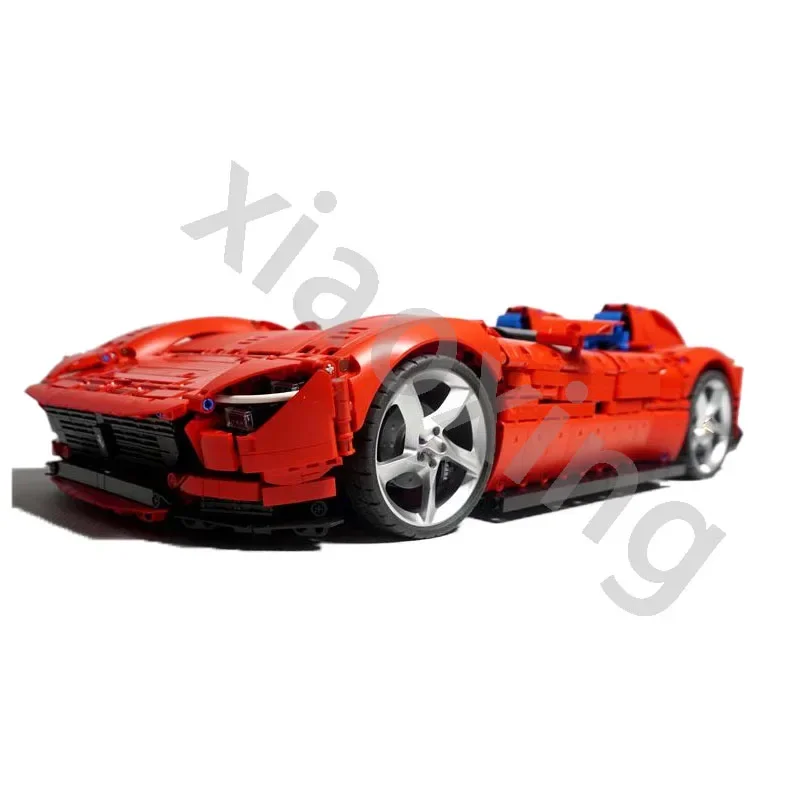 42143 Classic Sports Car Is Compatible with MOC-128423 New SportsCar BuildingBlock Model1: 84033 PartsChildren's BirthdayToyGift