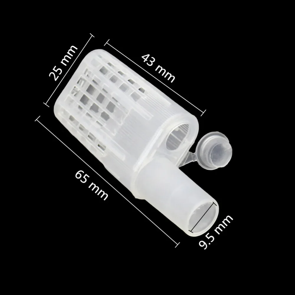 120 Pcs Bee Queen Cages Protection Queen Wangtaipu Equipment Bee Plastic White Safety Beekeep Cage Beekeeping Supplies