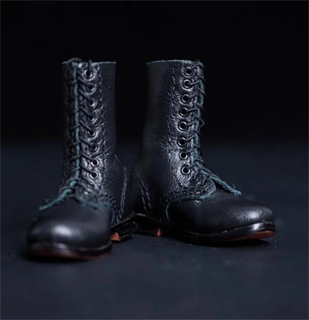 

1/6 UJINDOU UD9043 Soldier Doll Man Black Hollow Shoe Boots PVC Material Glove Model For 12" COO BD001 Action Figure Collect DIY